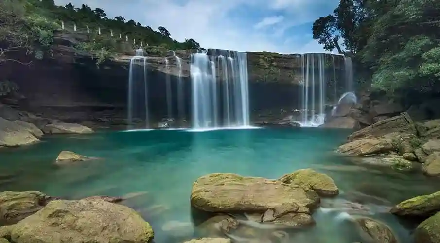 hidden meghalaya places surrounded by waterfalls